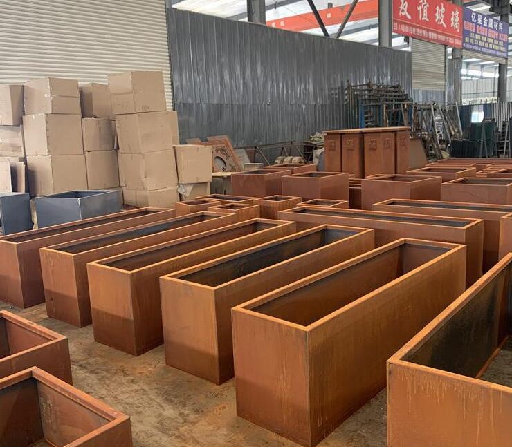 门头沟耐候钢板花箱