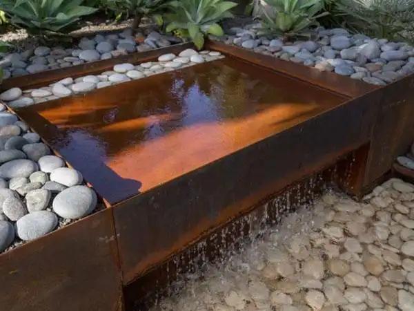 门头沟耐候钢水景